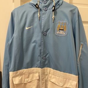 Manchester City Nike Original Vintage rain Jacket